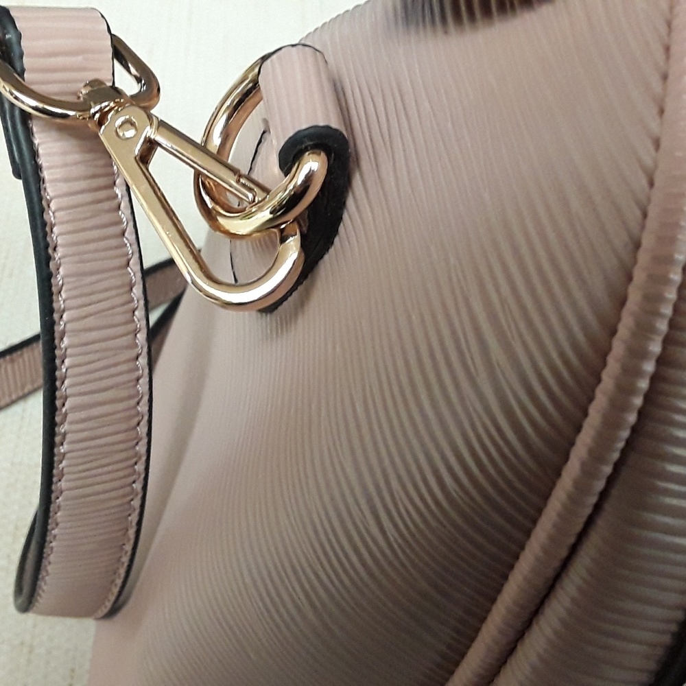 Blush Pink Satchel Crossbody Purse NWOT Boho - Picture 4 of 8
